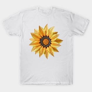 Yellow Gazania African Daisy Flower T-Shirt